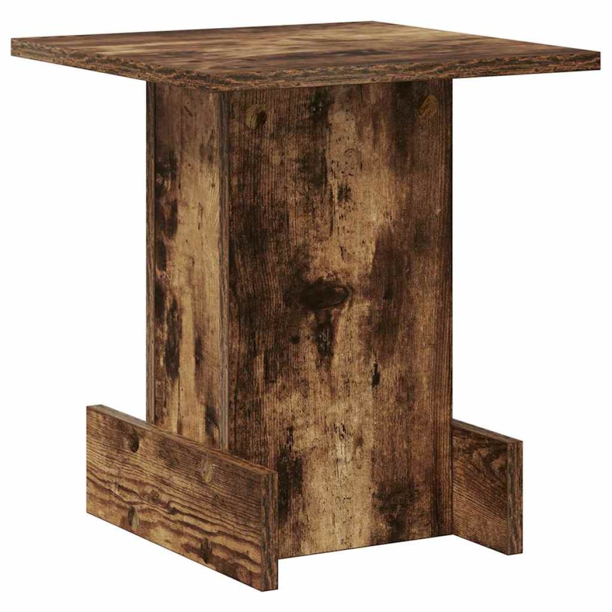 vidaXL End Table Καπνιστό Δρύς 35,5 x 35 x 40 εκ Επεξεργασμένο Ξύλο