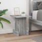 vidaXL End Table Γκρίζο Σονομα 35,5 x 35 x 40 εκ Επεξεργασμένο Ξύλο