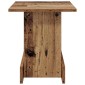 vidaXL End Table Παλιό ξύλο 35,5 x 35 x 40 εκ Επεξεργασμένο Ξύλο