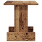 vidaXL End Table Παλιό ξύλο 35,5 x 35 x 40 εκ Επεξεργασμένο Ξύλο