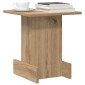 vidaXL End Table Artisan Oak 35,5 x 35 x 40 εκ Επεξεργασμένο Ξύλο