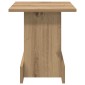 vidaXL End Table Artisan Oak 35,5 x 35 x 40 εκ Επεξεργασμένο Ξύλο