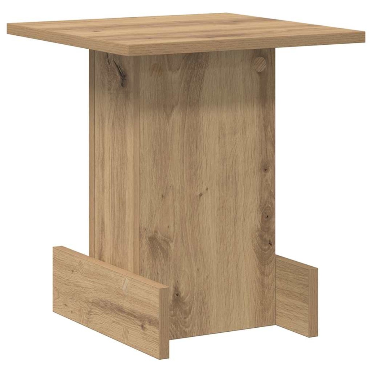 vidaXL End Table Artisan Oak 35,5 x 35 x 40 εκ Επεξεργασμένο Ξύλο