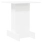 vidaXL End Table Λευκό 44,5 x 45 x 55 εκ Επεξεργασμένο Ξύλο