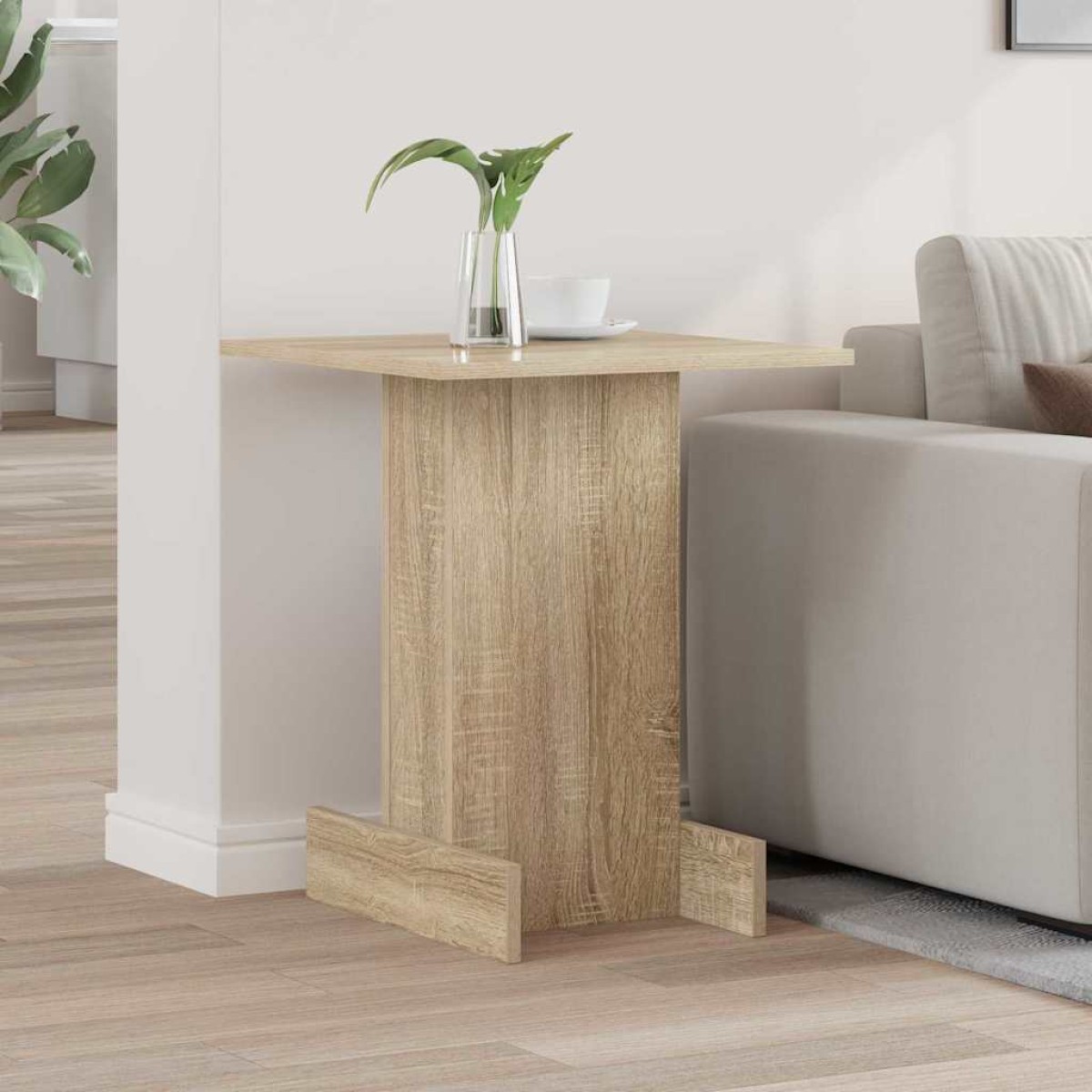 vidaXL End Table Δρύς Sonoma 44,5 x 45 x 55 εκ Επεξεργασμένο Ξύλο
