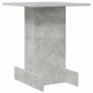 vidaXL End Table Σκυρόδεμα Γκρι 44,5 x 45 x 55 εκ Επεξεργασμένο Ξύλο
