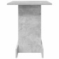 vidaXL End Table Σκυρόδεμα Γκρι 44,5 x 45 x 55 εκ Επεξεργασμένο Ξύλο