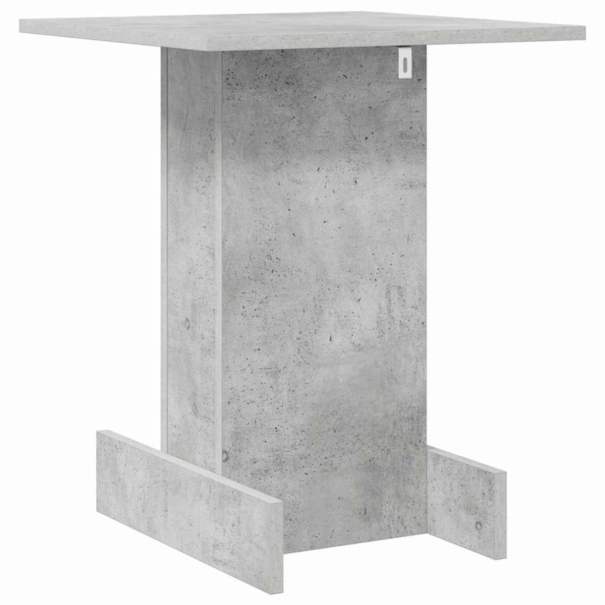 vidaXL End Table Σκυρόδεμα Γκρι 44,5 x 45 x 55 εκ Επεξεργασμένο Ξύλο