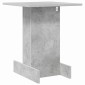 vidaXL End Table Σκυρόδεμα Γκρι 44,5 x 45 x 55 εκ Επεξεργασμένο Ξύλο