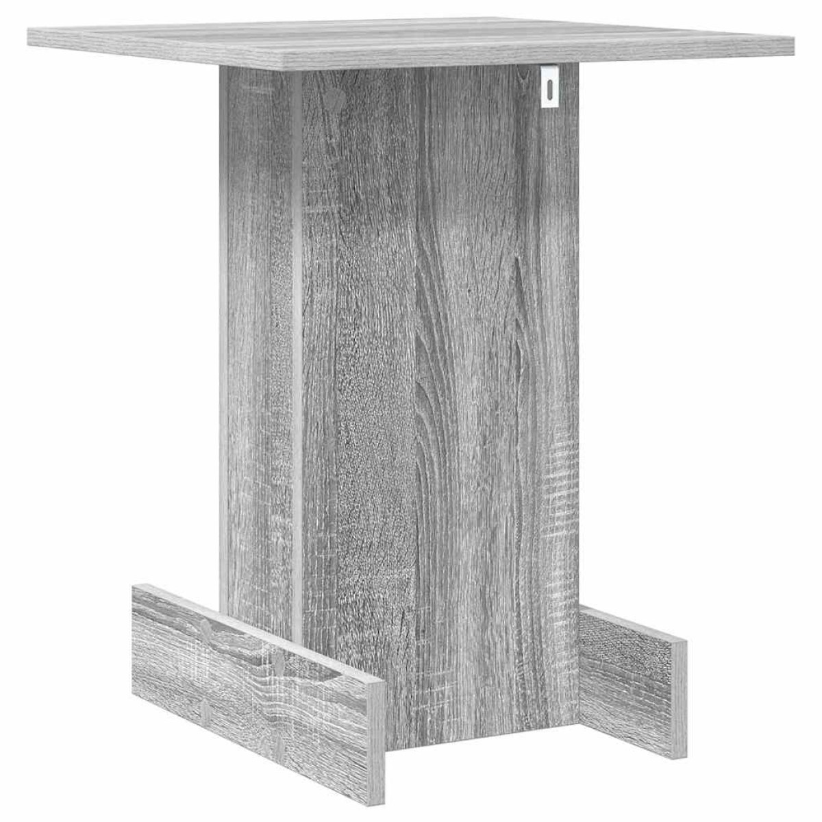 vidaXL End Table Γκρίζο Σονομα 44,5 x 45 x 55 εκ Επεξεργασμένο Ξύλο