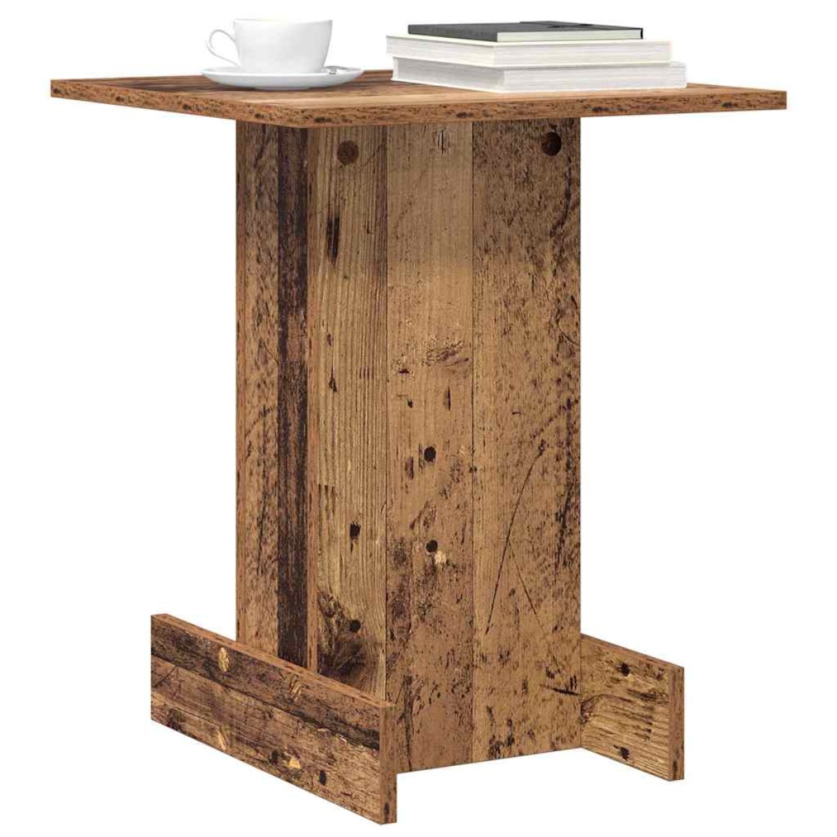 vidaXL End Table Παλιό ξύλο 44,5 x 45 x 55 εκ Επεξεργασμένο Ξύλο