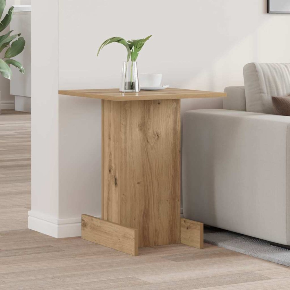 vidaXL End Table Artisan Oak 44,5 x 45 x 55 εκ Επεξεργασμένο Ξύλο