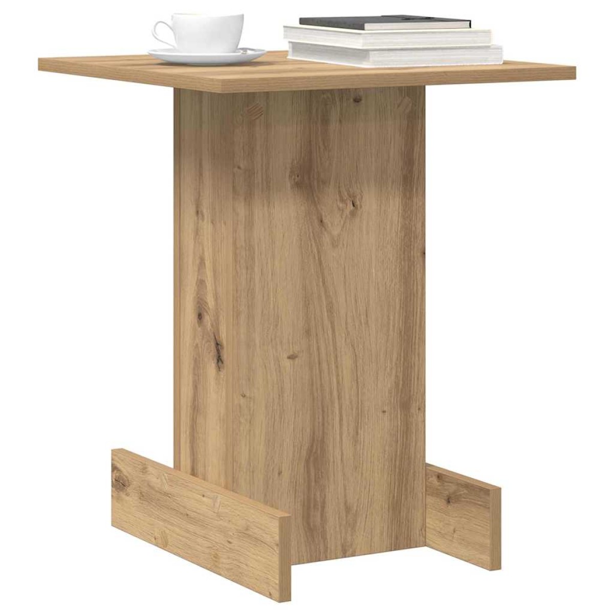 vidaXL End Table Artisan Oak 44,5 x 45 x 55 εκ Επεξεργασμένο Ξύλο