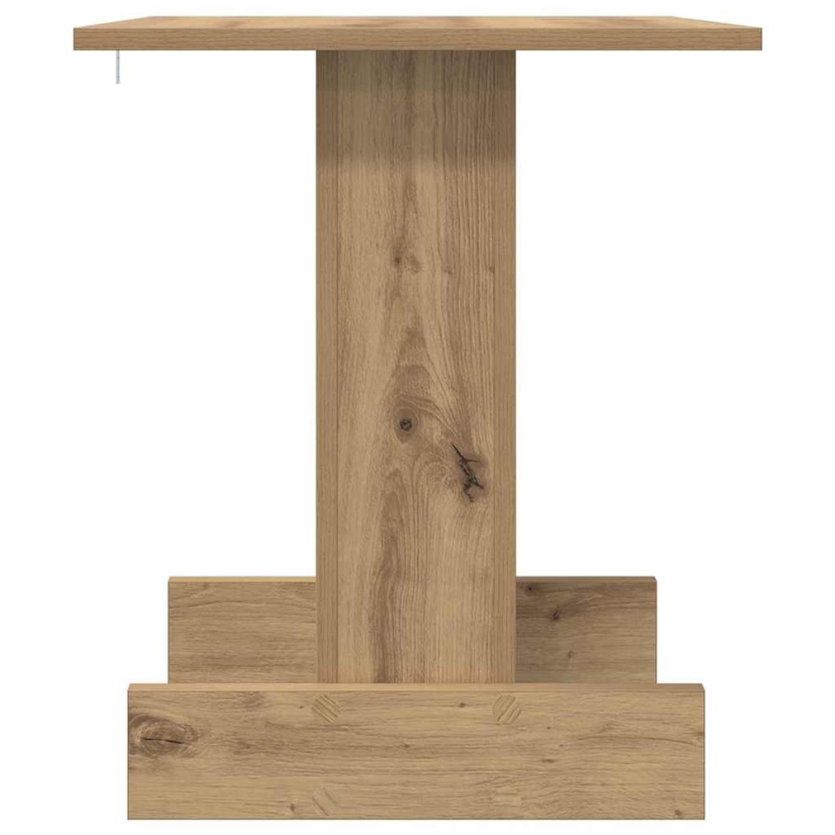 vidaXL End Table Artisan Oak 44,5 x 45 x 55 εκ Επεξεργασμένο Ξύλο