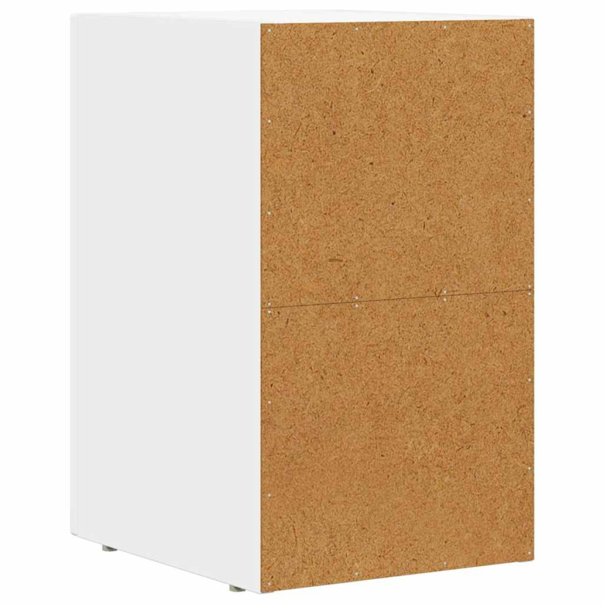 vidaXL Κομοδίνο ELST Λευκό 29,5 x 33,5 x 50 εκ Επεξεργασμένο Ξύλο