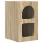 vidaXL Κομοδίνο ELST Δρύς Sonoma 29,5 x 33,5 x 50 εκ