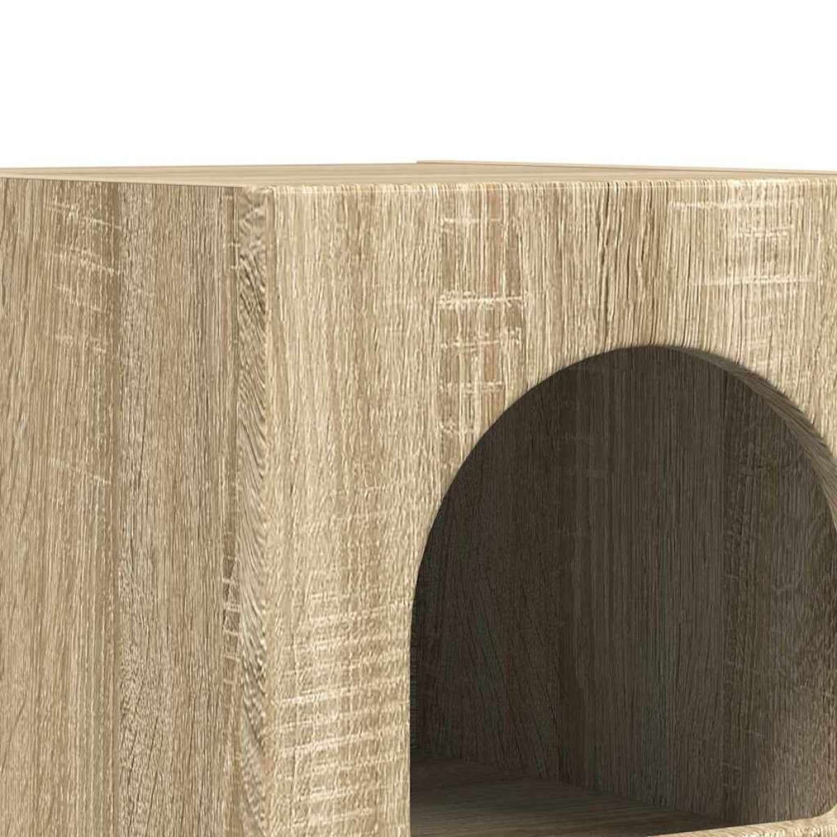vidaXL Κομοδίνο ELST Δρύς Sonoma 29,5 x 33,5 x 50 εκ