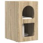 vidaXL Κομοδίνο ELST 2 τεμ. Δρύς Sonoma 29,5 x 33,5 x 50 εκ