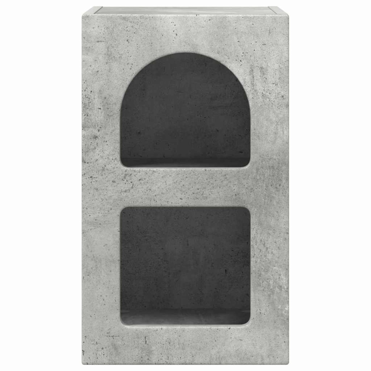 vidaXL Κομοδίνο ELST Σκυρόδεμα Γκρι 29,5 x 33,5 x 50 εκ
