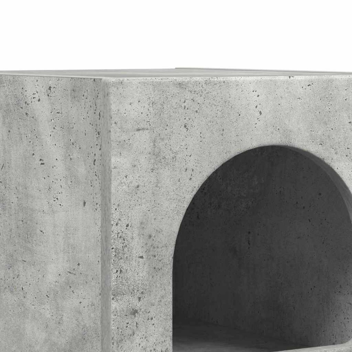vidaXL Κομοδίνο ELST Σκυρόδεμα Γκρι 29,5 x 33,5 x 50 εκ