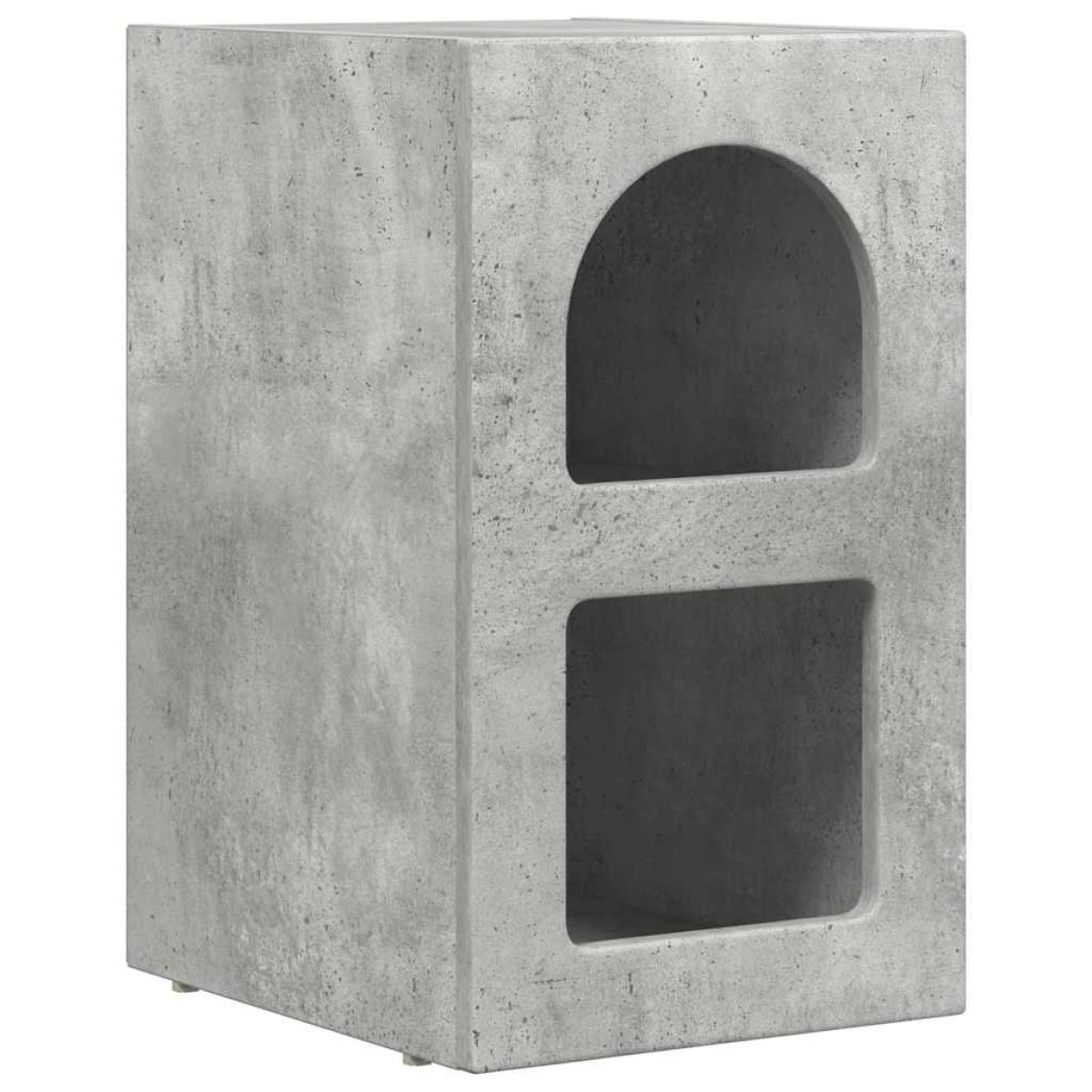 vidaXL Κομοδίνο ELST 2 τεμ. Σκυρόδεμα Γκρι 29,5 x 33,5 x 50 εκ