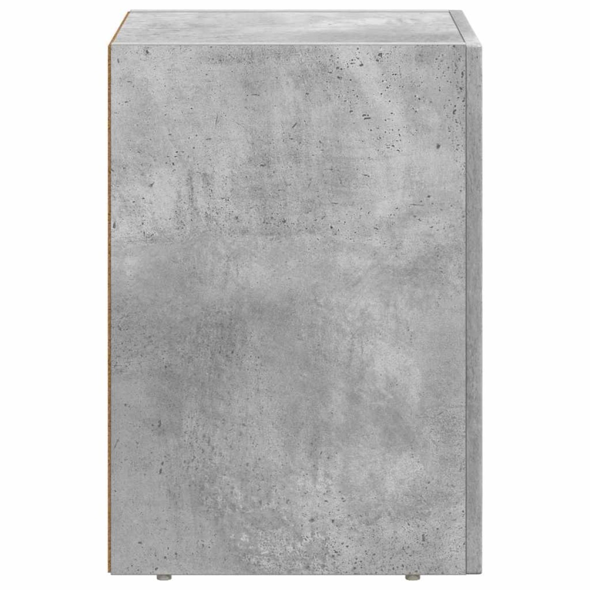 vidaXL Κομοδίνο ELST 2 τεμ. Σκυρόδεμα Γκρι 29,5 x 33,5 x 50 εκ