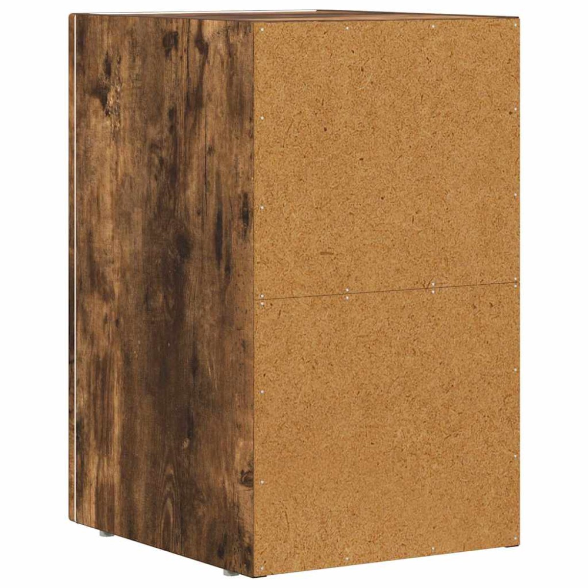vidaXL Κομοδίνο ELST Καπνιστό Δρύς 29,5 x 33,5 x 50 εκ