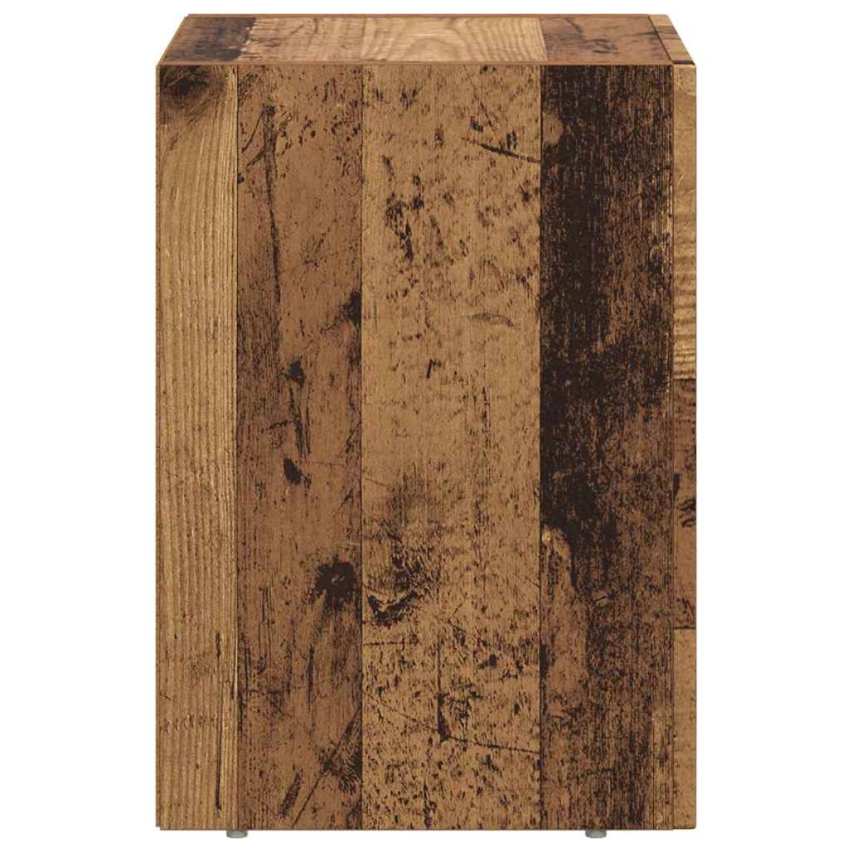 vidaXL Κομοδίνο ELST 2 τεμ. Παλιό ξύλο 29,5 x 33,5 x 50 εκ