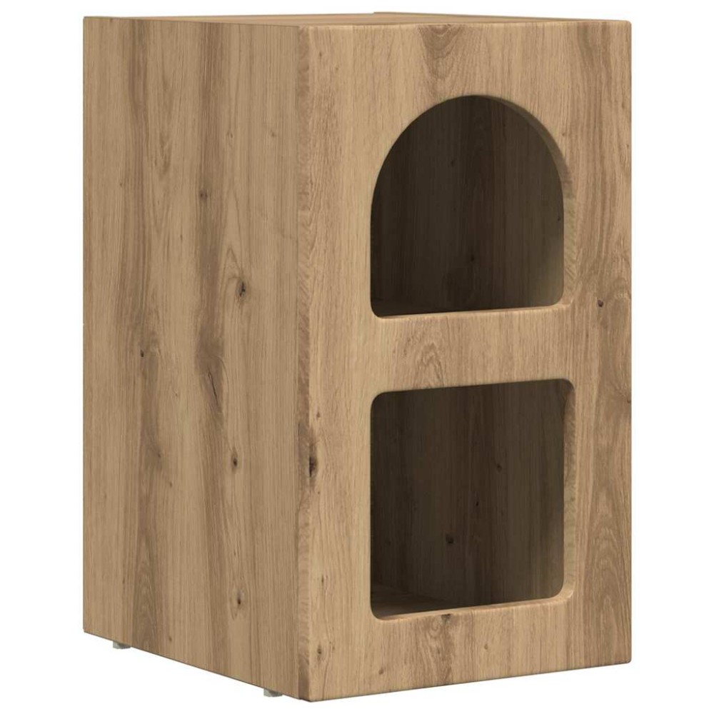vidaXL Κομοδίνο ELST Artisan Oak 29,5 x 33,5 x 50 εκ