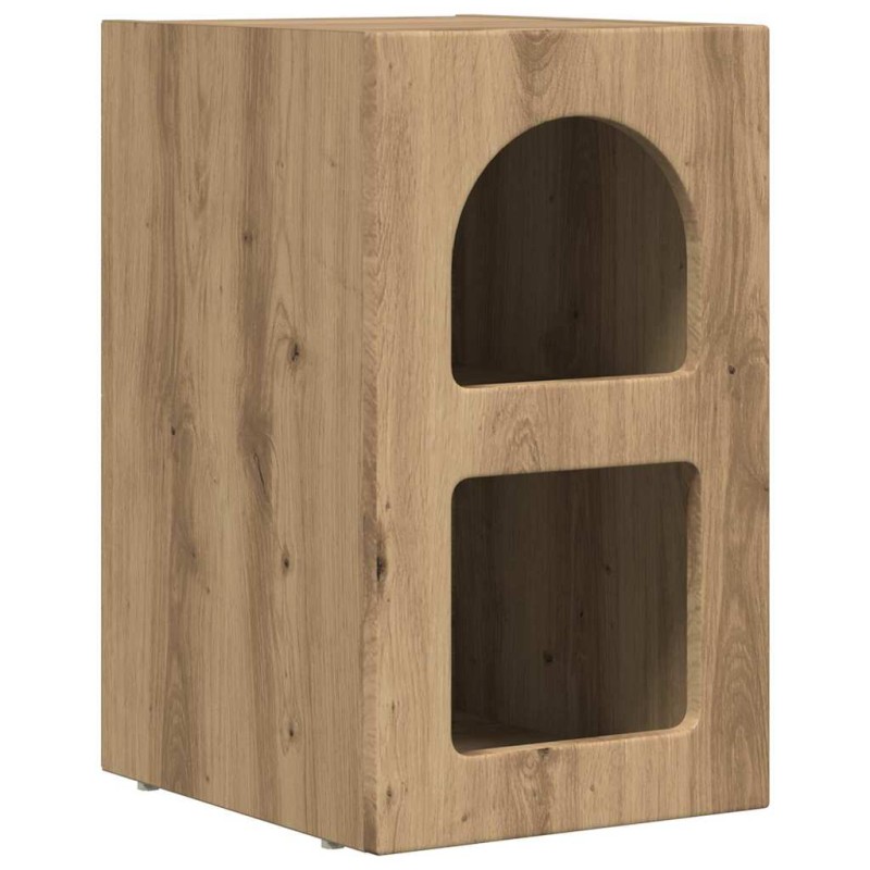 vidaXL Κομοδίνο ELST Artisan Oak 29,5 x 33,5 x 50 εκ