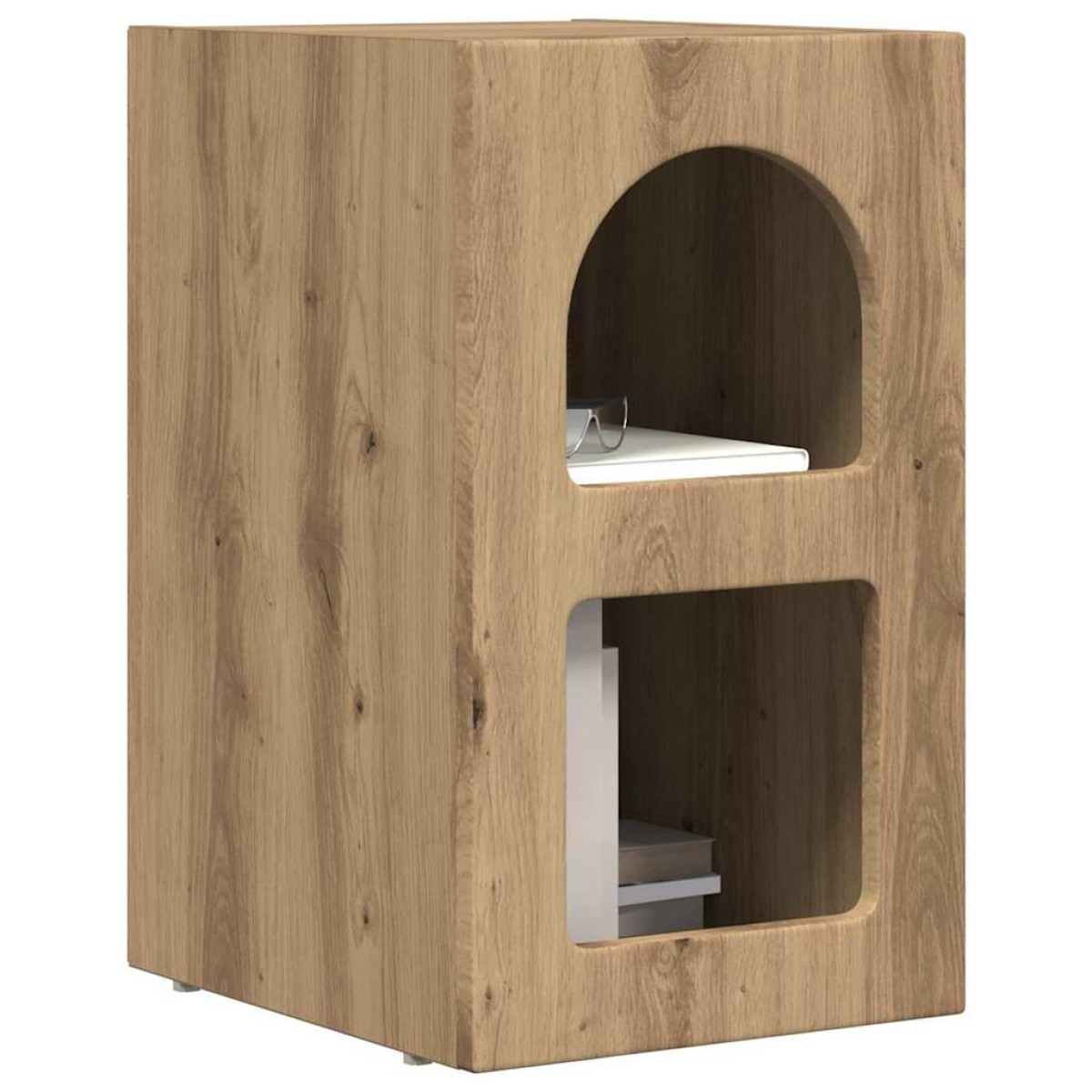 vidaXL Κομοδίνο ELST Artisan Oak 29,5 x 33,5 x 50 εκ