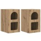 vidaXL Κομοδίνο ELST 2 τεμ. Artisan Oak 29,5 x 33,5 x 50 εκ