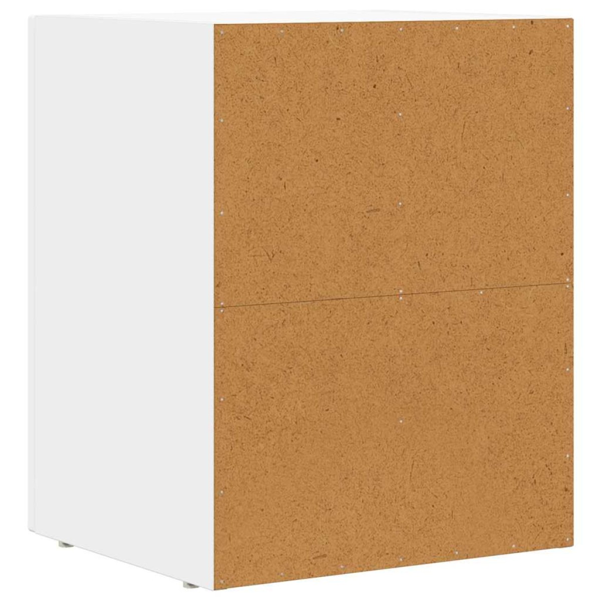 vidaXL Κομοδίνο ELST Λευκό 40 x 35 x 50 εκ. Επεξεργασμένο Ξύλο