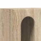 vidaXL Κομοδίνο ELST Δρύς Sonoma 40 x 35 x 50 εκ. Επεξεργασμένο Ξύλο