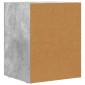 vidaXL Κομοδίνο ELST Σκυρόδεμα Γκρι 40 x 35 x 50 εκ.