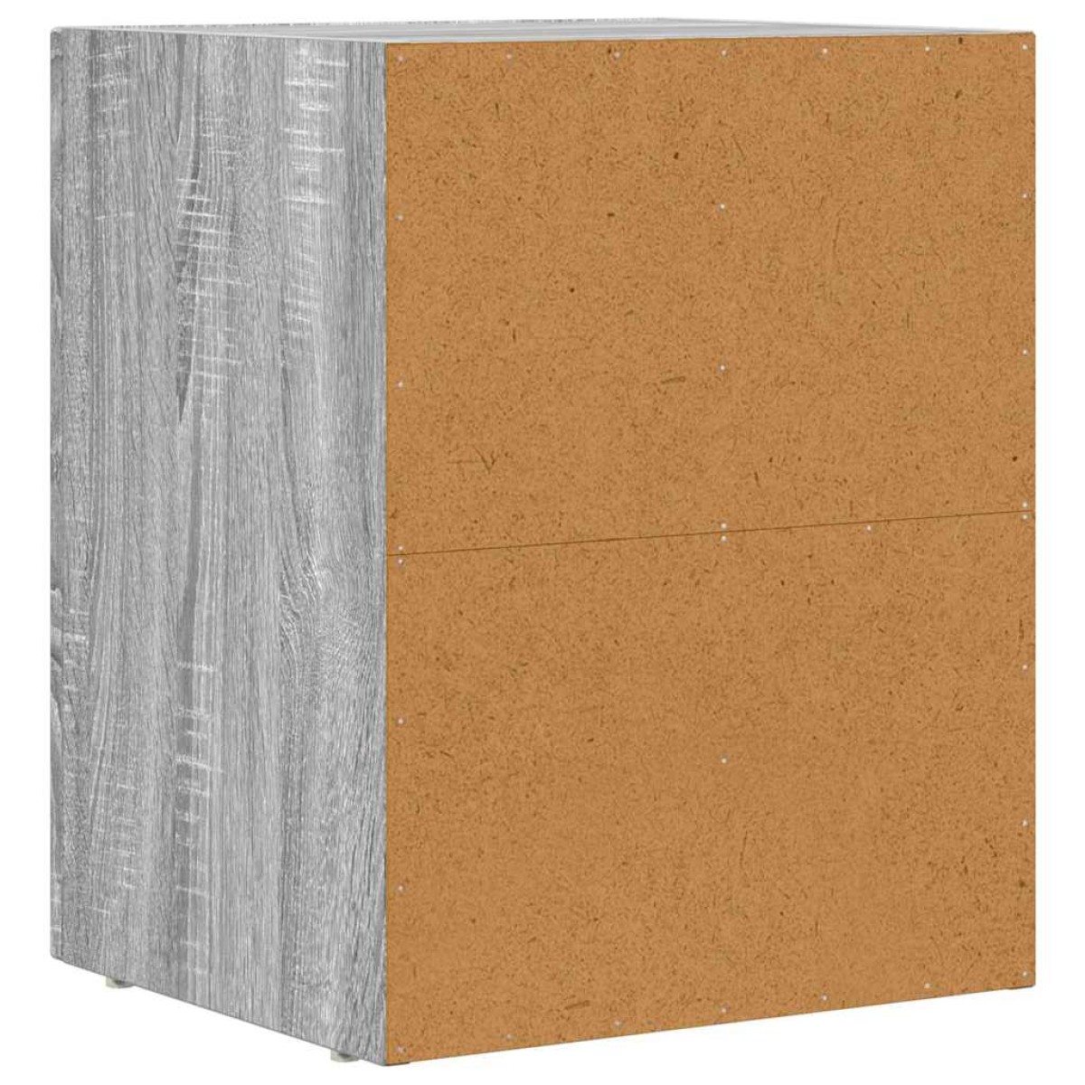 vidaXL Κομοδίνο ELST Γκρίζο Σονομα 40 x 35 x 50 εκ. Επεξεργασμένο Ξύλο