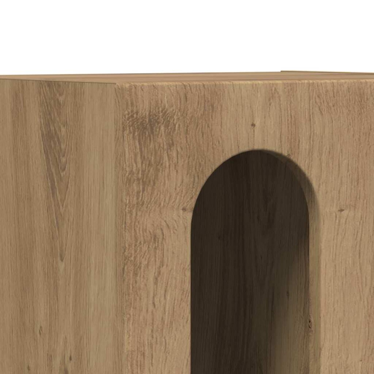 vidaXL Κομοδίνο ELST Artisan Oak 40 x 35 x 50 εκ. Επεξεργασμένο Ξύλο