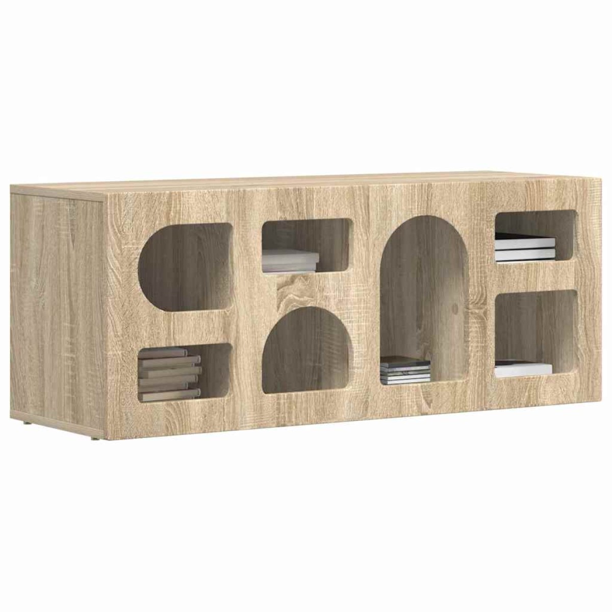 vidaXL Ντουλάπι TV ELST 100 x 35 x 40 εκ Δρύς Sonoma