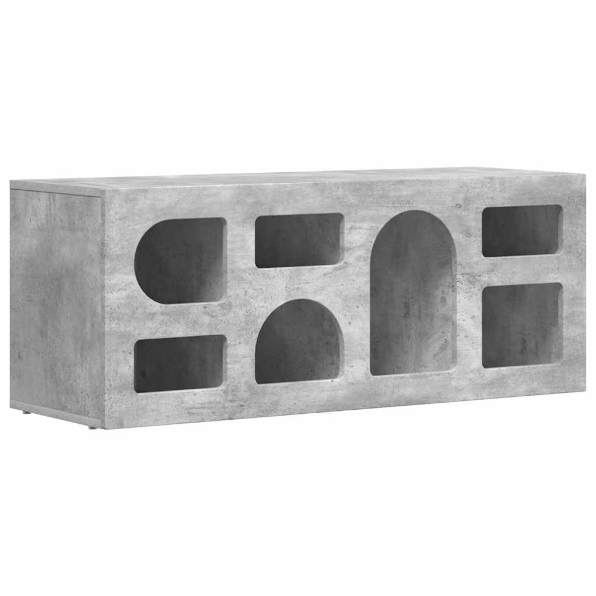 vidaXL Ντουλάπι TV ELST 100 x 35 x 40 εκ Σκυρόδεμα Γκρι