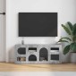 vidaXL Ντουλάπι TV ELST 100 x 35 x 40 εκ Γκρίζο Σονομα