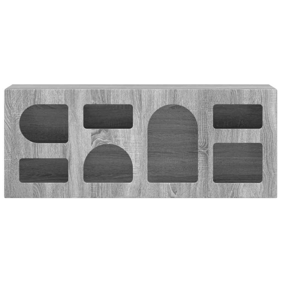 vidaXL Ντουλάπι TV ELST 100 x 35 x 40 εκ Γκρίζο Σονομα
