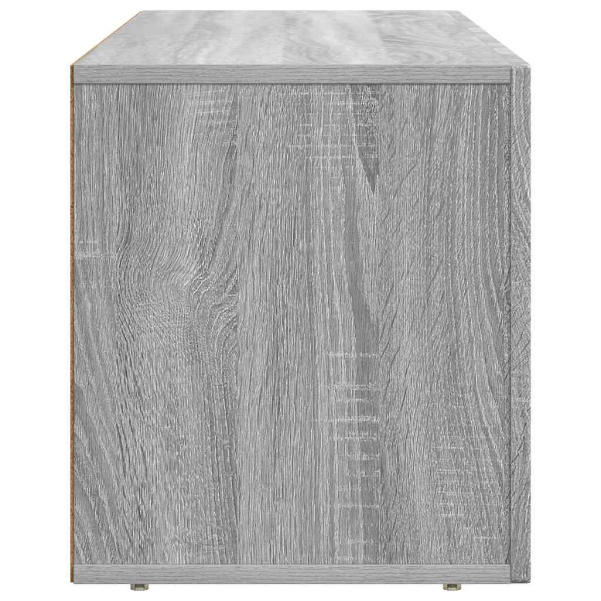 vidaXL Ντουλάπι TV ELST 100 x 35 x 40 εκ Γκρίζο Σονομα