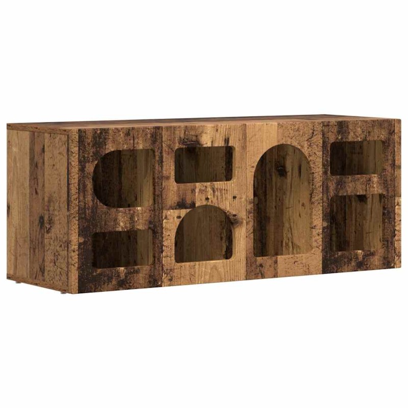 vidaXL Ντουλάπι TV ELST 100 x 35 x 40 εκ Παλιό ξύλο Επεξεργασμένο Ξύλο