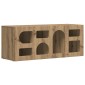 vidaXL Ντουλάπι TV ELST 100 x 35 x 40 εκ Artisan Oak