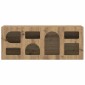 vidaXL Ντουλάπι TV ELST 100 x 35 x 40 εκ Artisan Oak