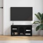 vidaXL Ντουλάπι TV ELST 80 x 35 x 40 εκ Μαύρο Επεξεργασμένο Ξύλο