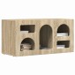 vidaXL Ντουλάπι TV ELST 80 x 35 x 40 εκ Δρύς Sonoma Επεξεργασμένο Ξύλο