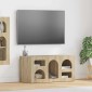 vidaXL Ντουλάπι TV ELST 80 x 35 x 40 εκ Δρύς Sonoma Επεξεργασμένο Ξύλο