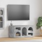 vidaXL Ντουλάπι TV ELST 80 x 35 x 40 εκ Σκυρόδεμα Γκρι