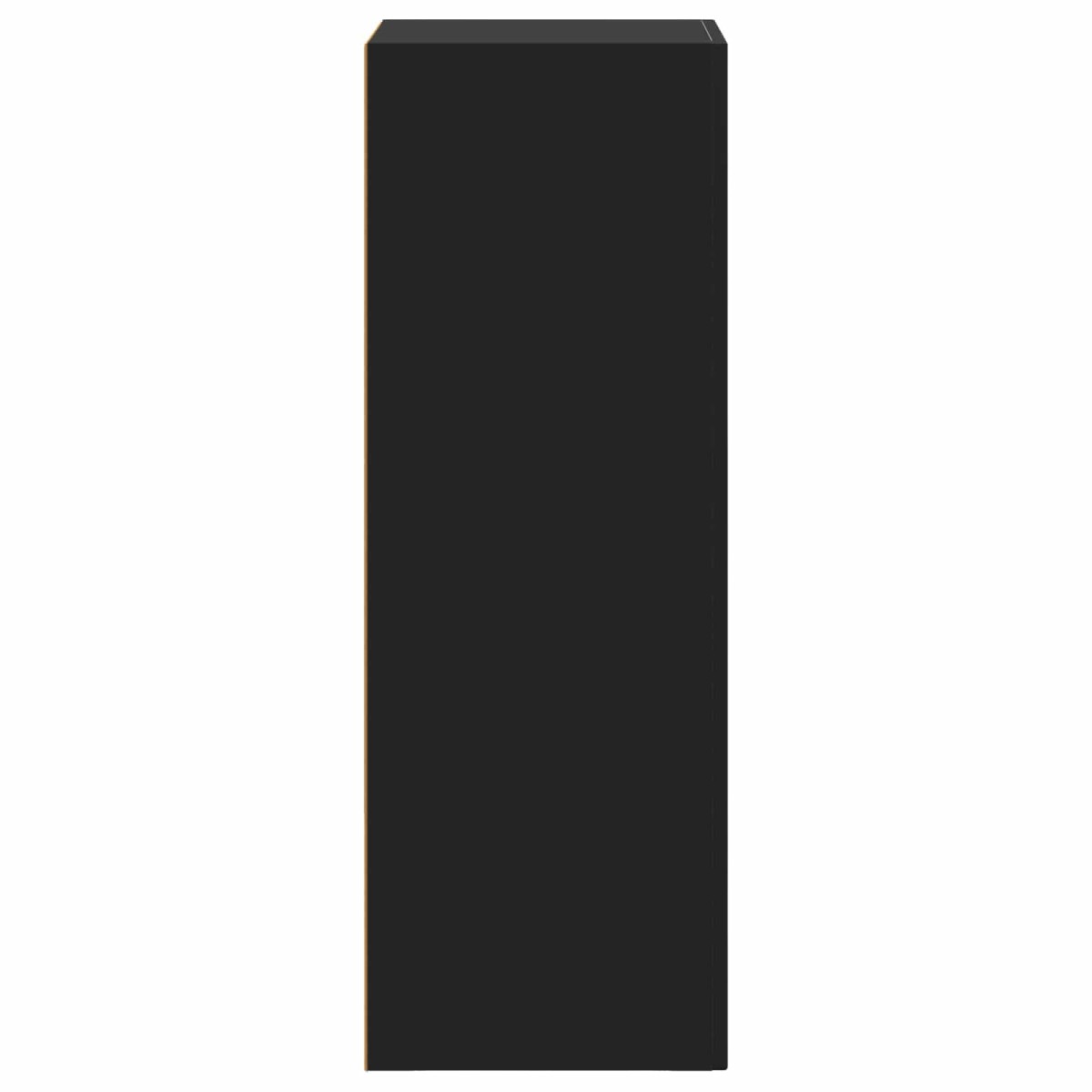 vidaXL Πλαϊνό γραφείο ELST Μαύρο 40 x 35 x 100.5 εκ Επεξεργασμένο Ξύλο